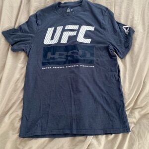 Blue UFC tee shirt size medium